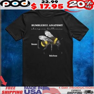 Bee Bumblebee Anatomy t shirt