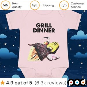 Beefsteak grill dinner t shirt