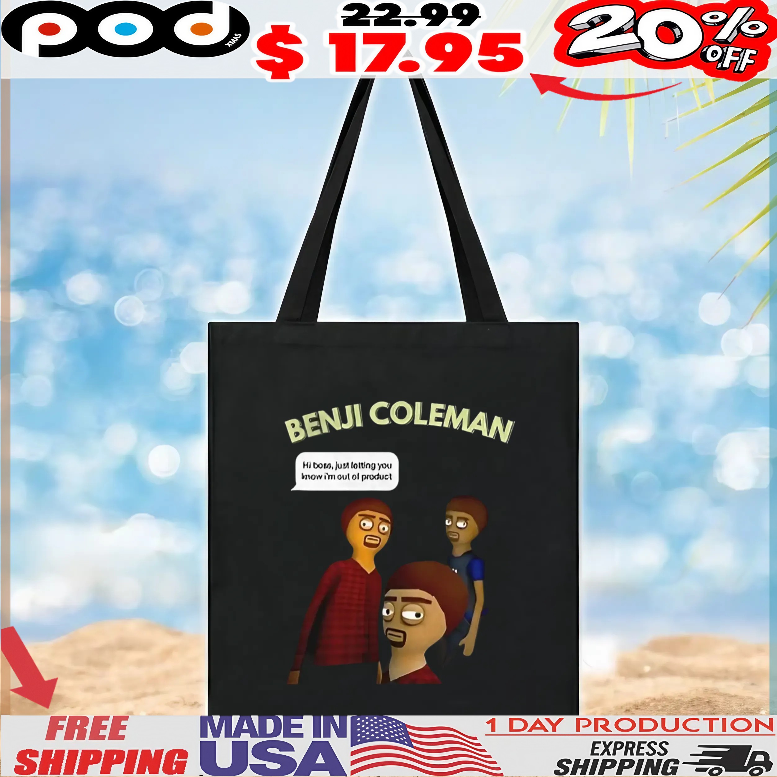 Benji Coleman Hi boss just letting you know I’m out of product t shirt