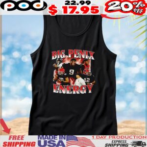 Big Penix Energy Michael Penix Jr Atlanta Falcons Vintage Bootleg Style T Shirt