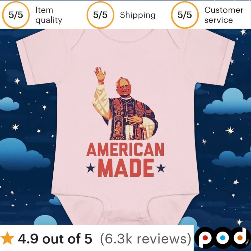 Pope Leo Mass At The White Sox Stadium American Made T Shirt