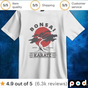 Bonsai Karate Japan Okinawa t shirt