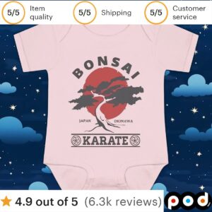 Bonsai Karate Japan Okinawa t shirt