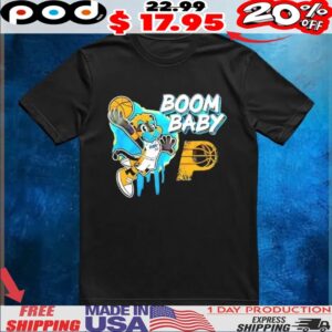 Boom Baby Indiana Pacers 2025 NBA playoff t shirt