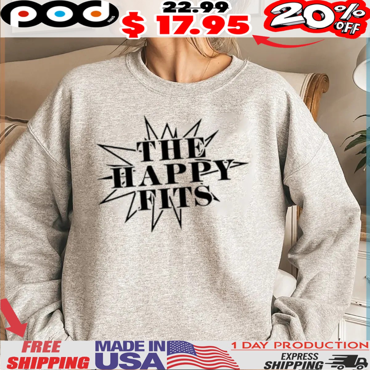 Boom The Happy Fits shirt Boom The Happy Fits shirt
