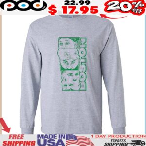 Boston Celtics Five Faces Shirt