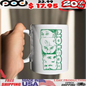 Boston Celtics Five Faces Shirt