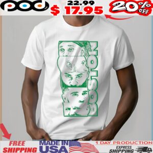 Boston Celtics Five Faces Shirt