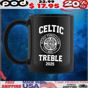 Boston Celtics Treble 2025 t shirt