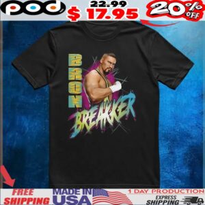 Bron Breakker grunge WWE T Shirt