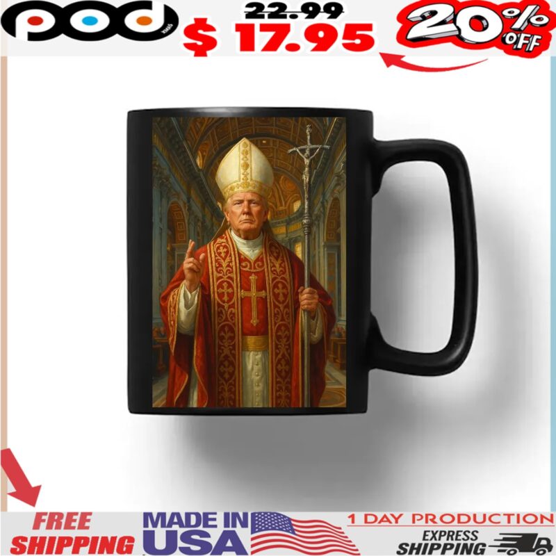 Pope Trump Artwork Shirt