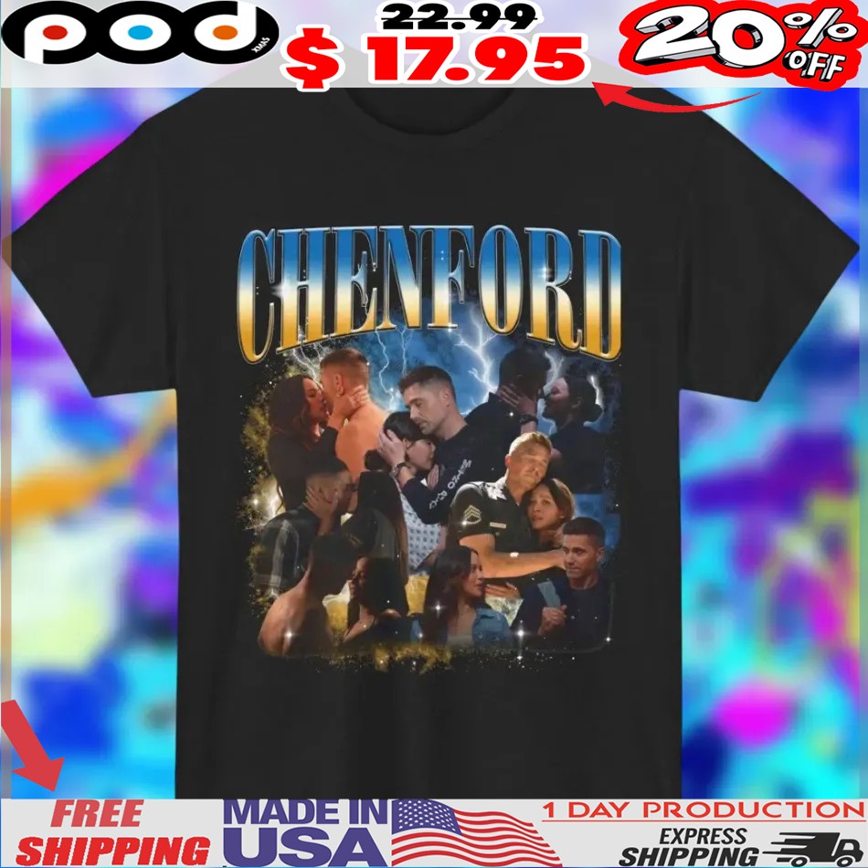 CHIENFORD vintage bootleg style shirt