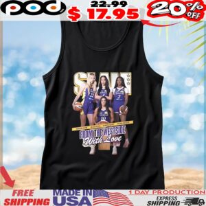Cameron Brink Kelsey Plum Dearica Hamby And Rickea Jackson For Los Angeles Sparks Slam T Shirt
