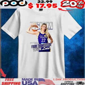 Cameron Brink Los Angeles Sparks SLAM from The Westside with love t shirt