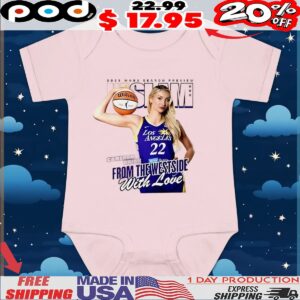 Cameron Brink Los Angeles Sparks SLAM from The Westside with love t shirt