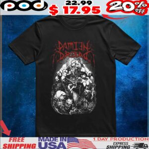 Cannibal Dread Band Red Logo T Shirt