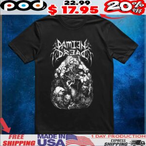 Cannibal Dread Band White Logo T Shirt