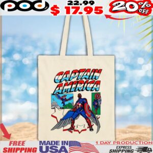 Captain America Sam Wilson Marvel comic t shirt