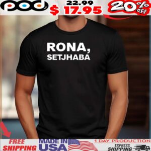 Carl Niehaus wearing Rona Setjhaba 2025 shirt