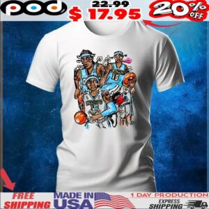 Carmelo Anthony melo doodles Nuggets 15 Vameee shirt