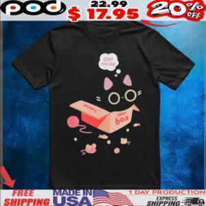 Cat Box Cat Noise Stinky Idiot Box Shirt