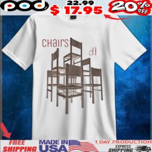 Chairs art t shirt