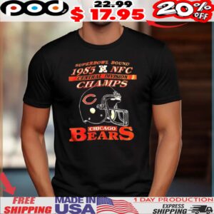 Chicago Bears Super Bowl Bound 1985 Nfc Central Division Champs shirt