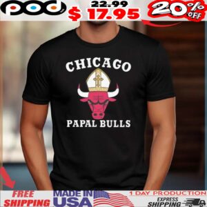 Chicago Papal Bulls Pope Shirt