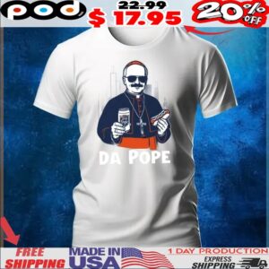 Chicago Pope Leo XIV Da Pope Hot Dog Old Style Meme Shirt