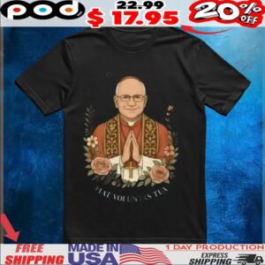 Chicago Pope Leo Xiv Ad Majorem Dei Gloriam Fiat Voluntas Tua Shirt