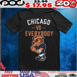 Chicago vs everybody mascot shirt