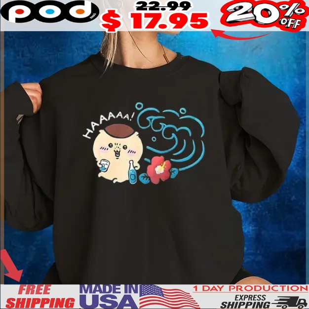 Chiikawa Kurimanju haaaa t shirt Chiikawa Kurimanju haaaa t shirt