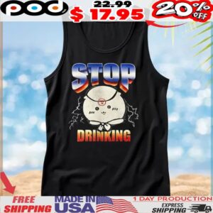 Chiikawa Kurimanju stop drinking t shirt