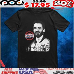 Chris Evans captain America portray t shirt