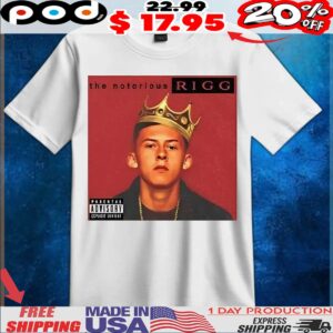 Chris Rigg The Notorious R I G G t shirt