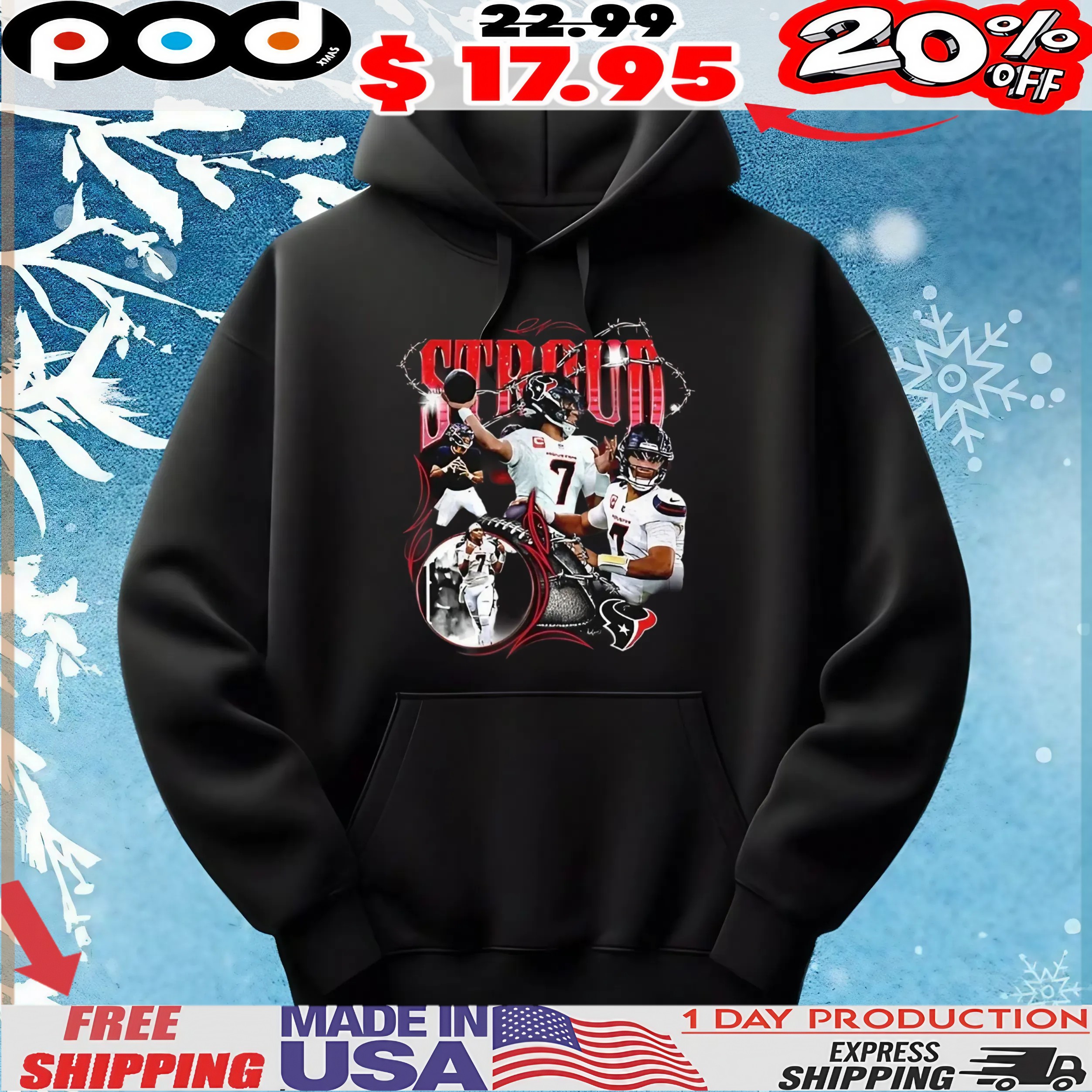 Cj Stroud Houston Texans Nfl Football Notorious Player Vintage Bootleg Style T Shirt