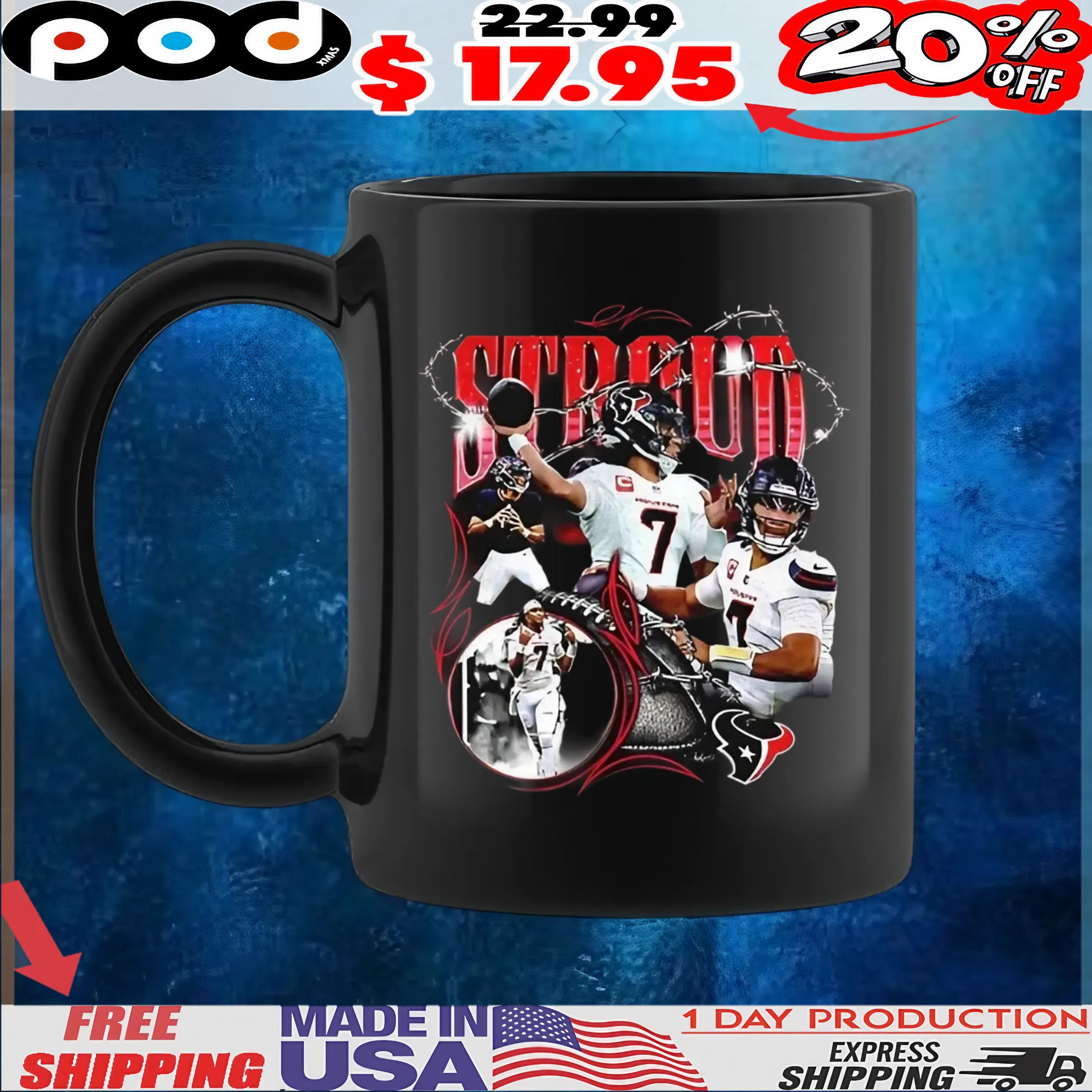 Cj Stroud Houston Texans Nfl Football Notorious Player Vintage Bootleg Style T Shirt