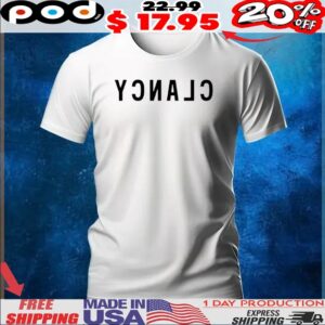 Clancy Tyler Joseph Black Mirrored t shirt