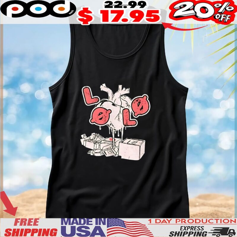 Heart robot t shirt