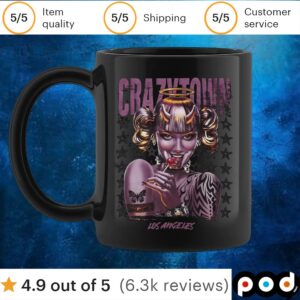 Crazy Town Devil Los Angeles T Shirt