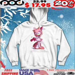 Cute Amy Rose Sonic the Hedgehog Shirt