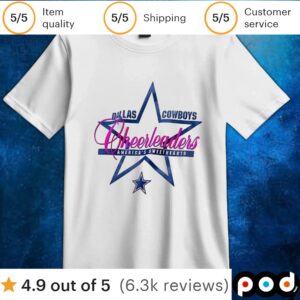 Dallas Cowboys Cheerleaders America’s Sweethearts t shirt