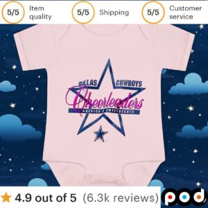 Dallas Cowboys Cheerleaders America’s Sweethearts t shirt