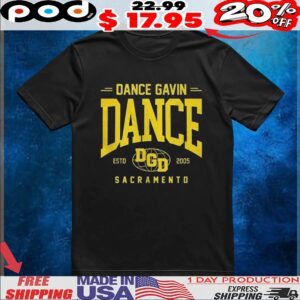Dance Gavin Dance Sacramento Estd 2005 Globe Logo t shirt