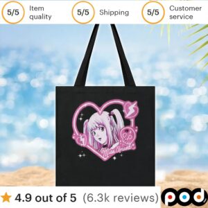 Death Note Misa Pink Heart Portrait T Shirt