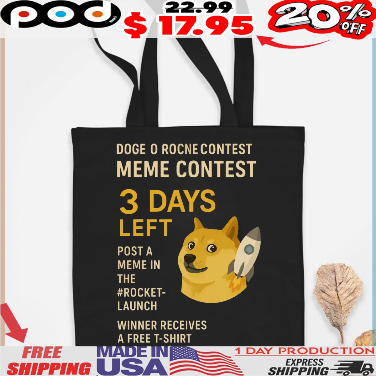 Doge O Rocne Contest Meme Contest 3 Days Left Post A Meme In The Rocket-launch Winner Receives A Free Shirt (1) Doge O Rocne Contest Meme Contest 3 Days Left Post A Meme In The Rocket-launch Winner Receives A Free Shirt (1)