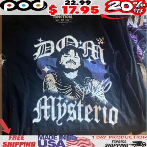 Dominik Mysterio Pose Stars Signature Shirt