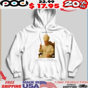 Donald J trump Pope Trump Middle Finger Shirt