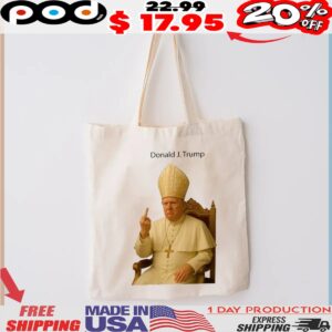 Donald J trump Pope Trump Middle Finger Shirt