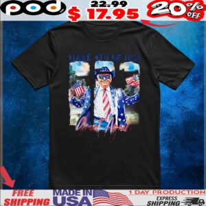 Donald Trump Make 4th Of July Great Again t shirt